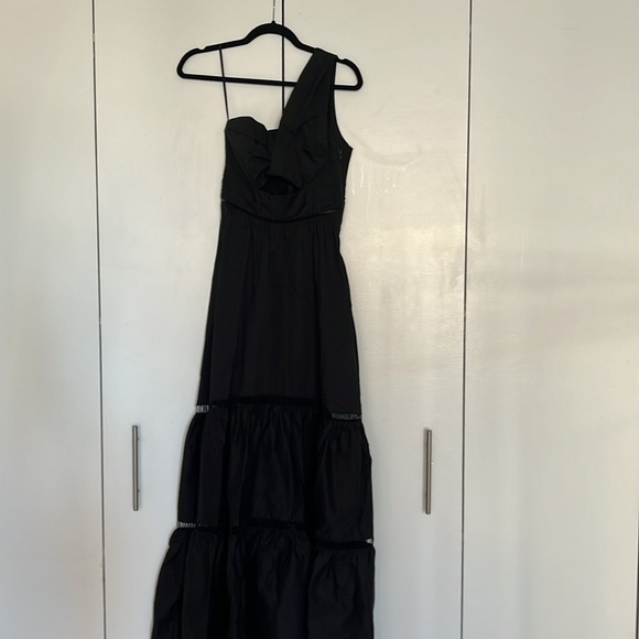 NWT A.L.C Piper One Shoulder Maxi Dress - Picture 5 of 6